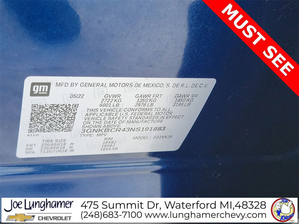 Certified 2022 Chevrolet Blazer LT image 33