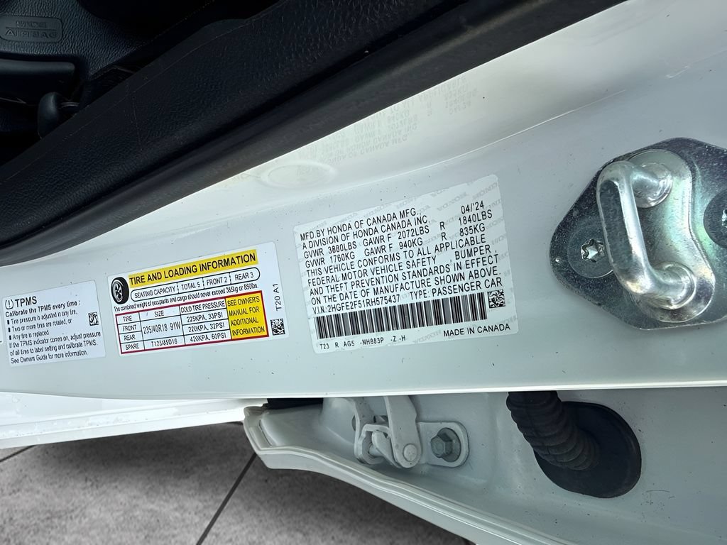 Used 2024 Honda Civic Sport image 21