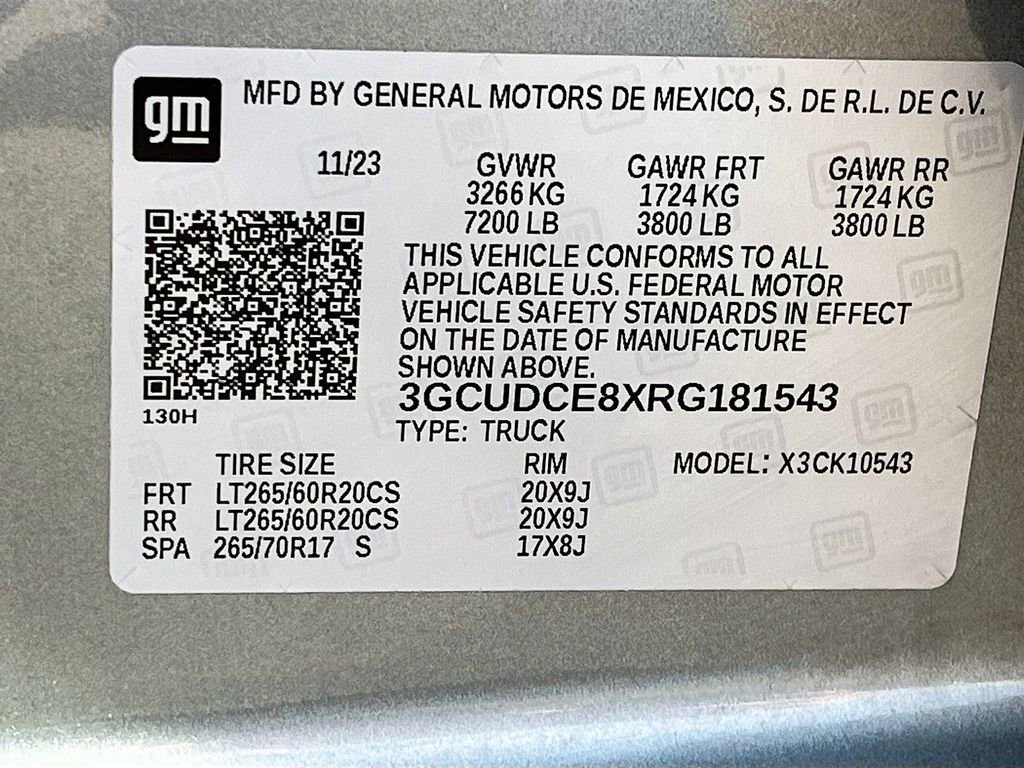 Used 2024 Chevrolet Silverado 1500 Custom Trail Boss image 30