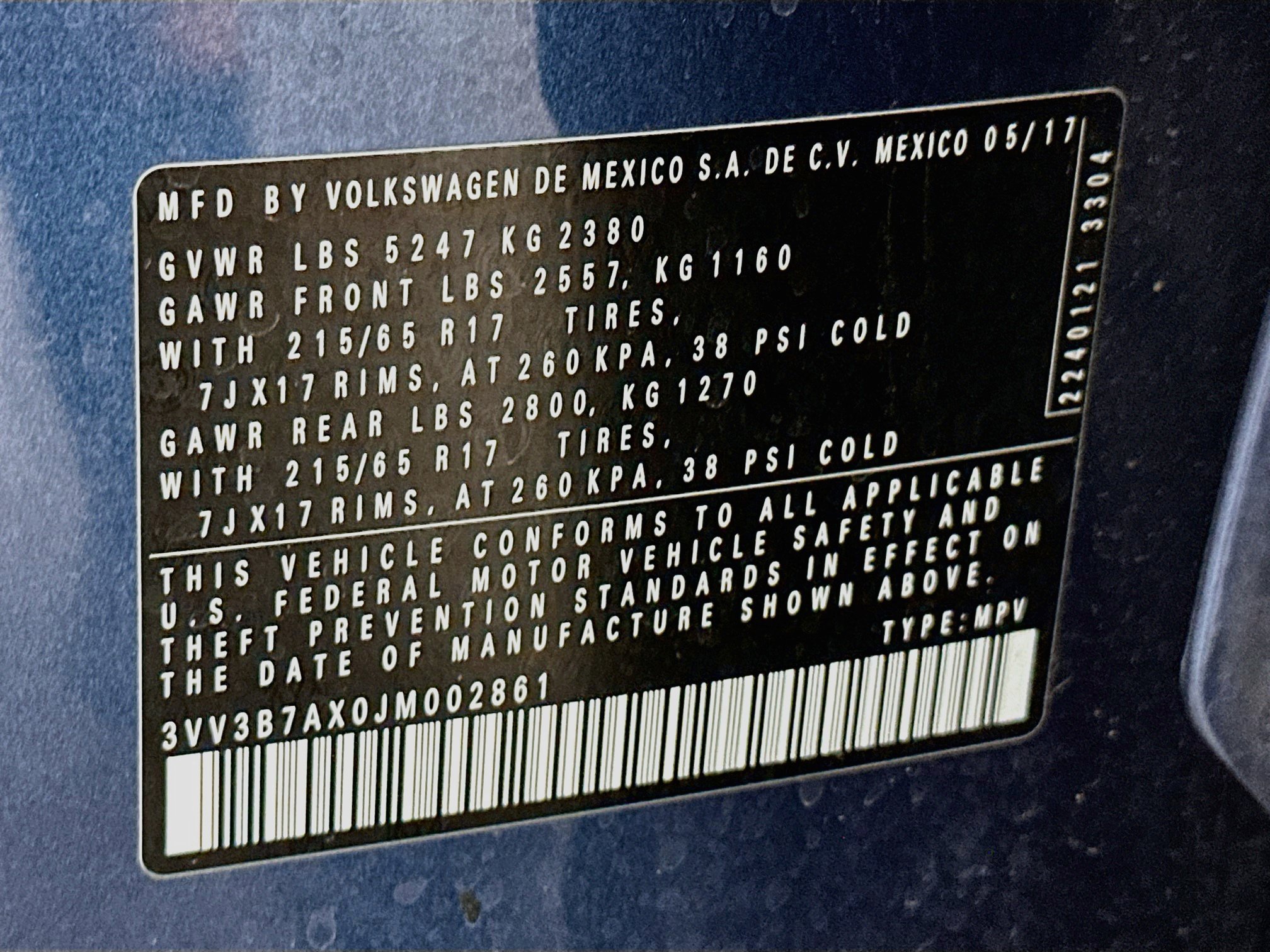 Used 2018 Volkswagen Tiguan S FWD image 12