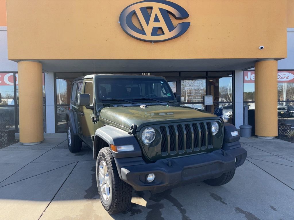 Used 2021 Jeep Wrangler Unlimited Sport S image 1