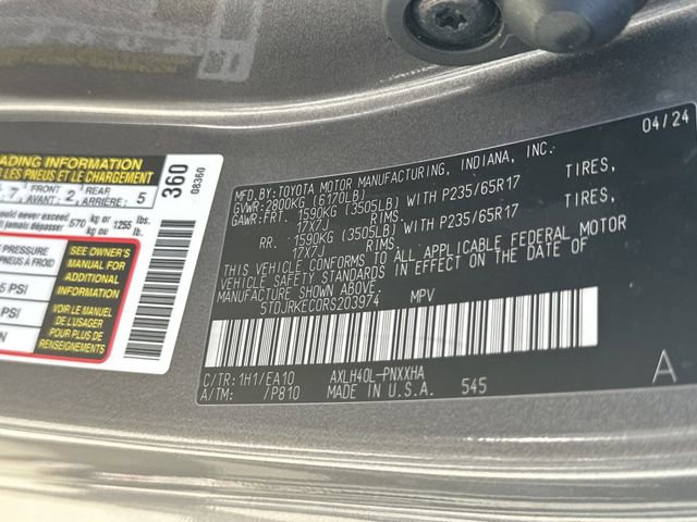 Certified 2024 Toyota Sienna XLE w/ XLE Plus Package FWD image 33
