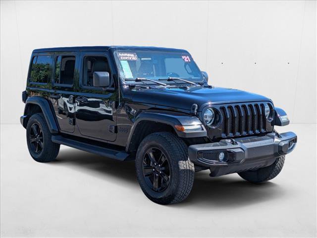 Used 2021 Jeep Wrangler Unlimited Sahara image 3