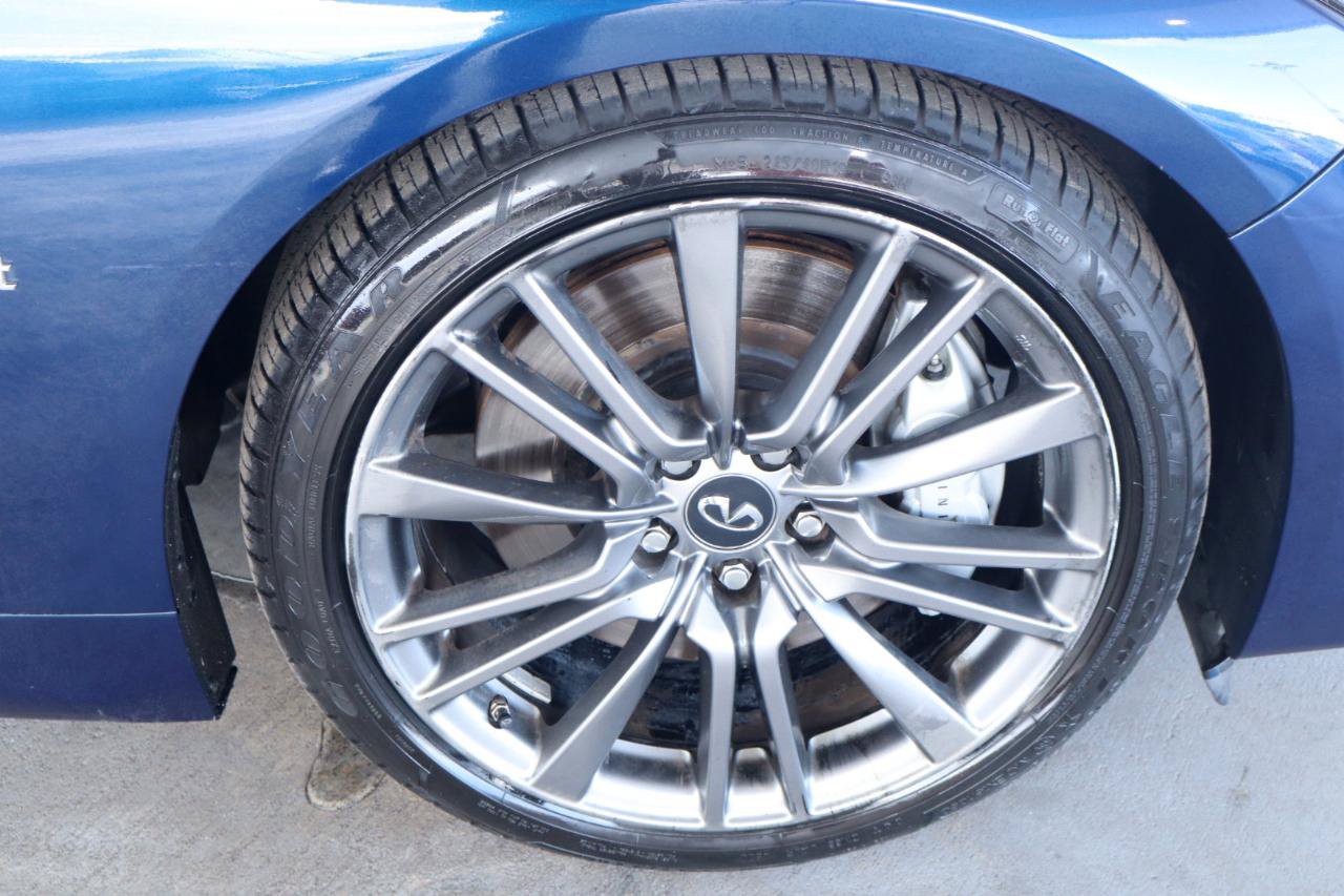 Used 2016 INFINITI Q50 Red Sport 400 RWD image 40