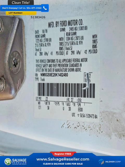 Used 2019 Ford Transit Connect XL FWD image 16