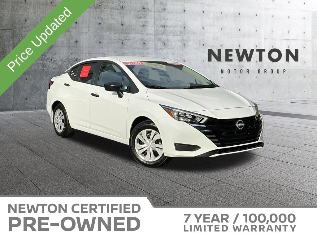 Used 2025 Nissan Versa S w/ Trunk Package