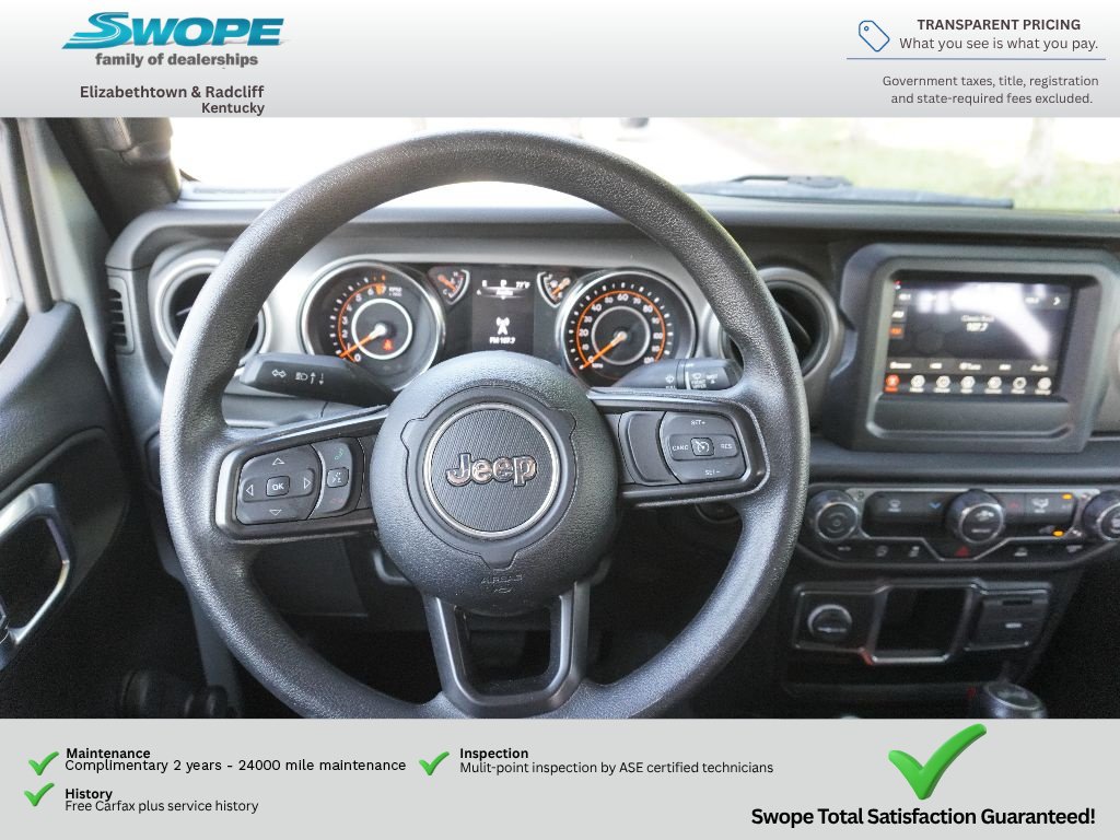 Used 2022 Jeep Wrangler Unlimited Sport AWD/4WD image 15