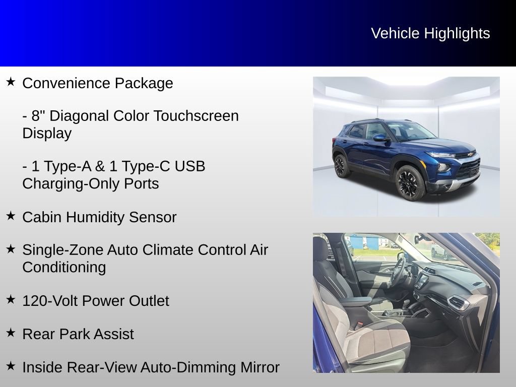 Used 2023 Chevrolet TrailBlazer LT AWD/4WD image 12