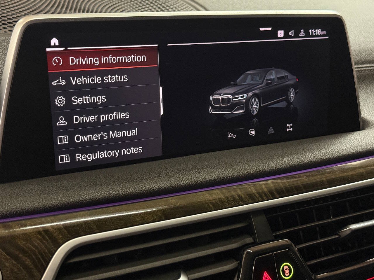 Used 2021 BMW 740i w/ Premium Package RWD image 58