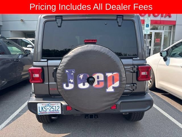Used 2025 Jeep Wrangler Unlimited Sahara w/ Safety Group AWD/4WD image 14