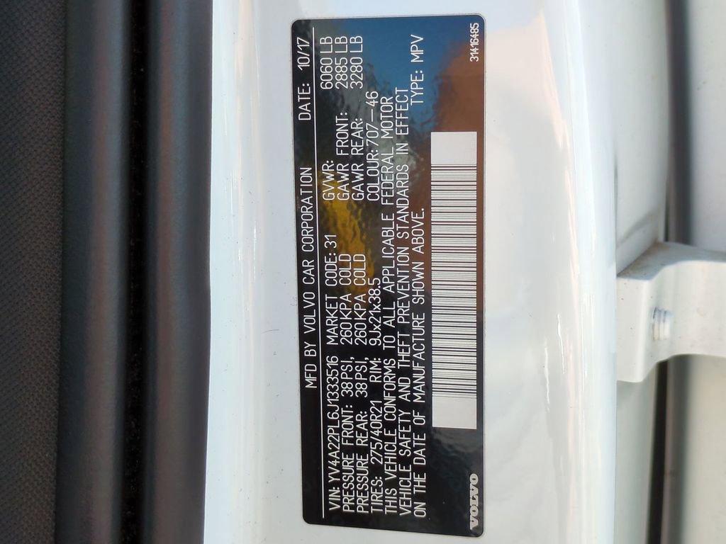 Used 2018 Volvo XC90 T6 Inscription w/ Convenience Package image 27