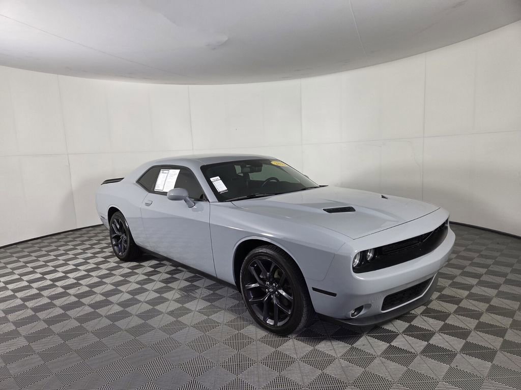 Used 2022 Dodge Challenger SXT w/ Blacktop Package RWD image 2