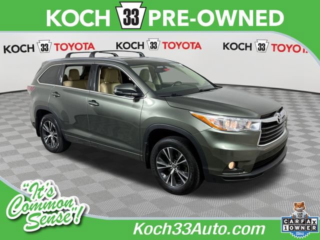 Used 2016 Toyota Highlander XLE AWD/4WD 360° Tour