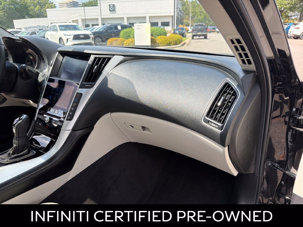 Certified 2023 INFINITI Q50 Luxe w/ Cargo Package RWD image 34