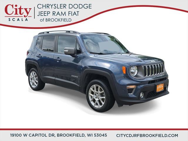 Certified 2021 Jeep Renegade Limited image 1