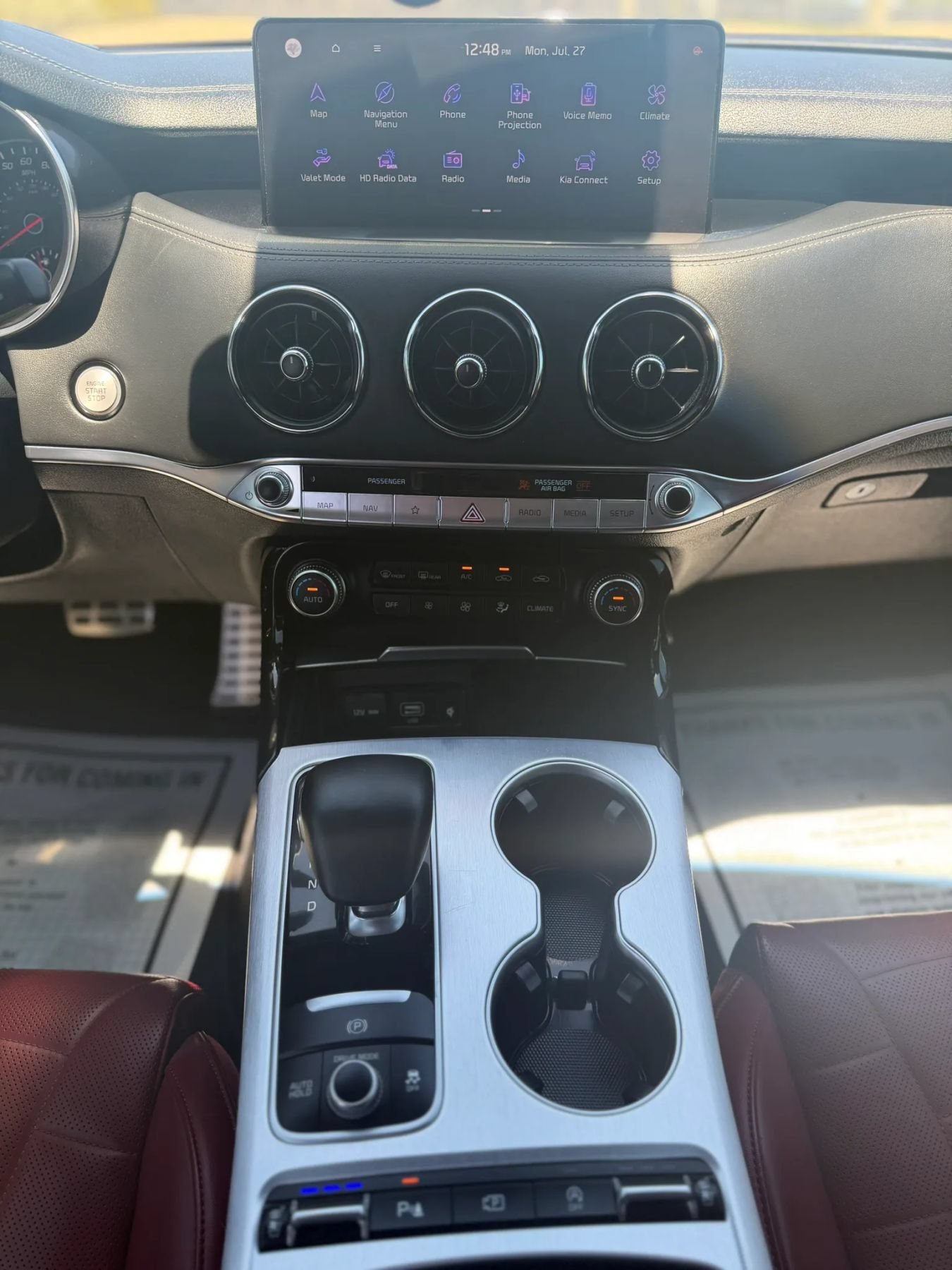 Used 2022 Kia Stinger GT2 w/ Red Interior Color Package RWD image 15