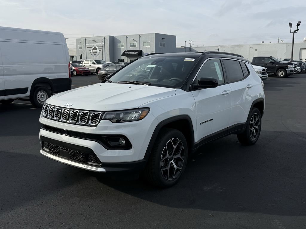 New 2026 Jeep Compass Limited w/ Sun, Sound & Navigation Group video 3