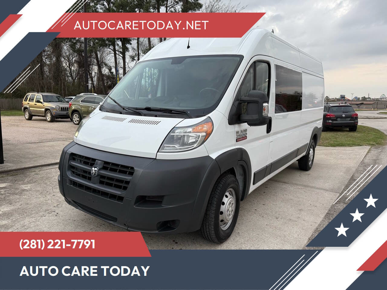 Used 2015 RAM ProMaster 2500