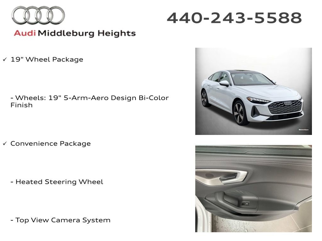 Certified 2025 Audi A5 2.0T Premium w/ Convenience Package image 5