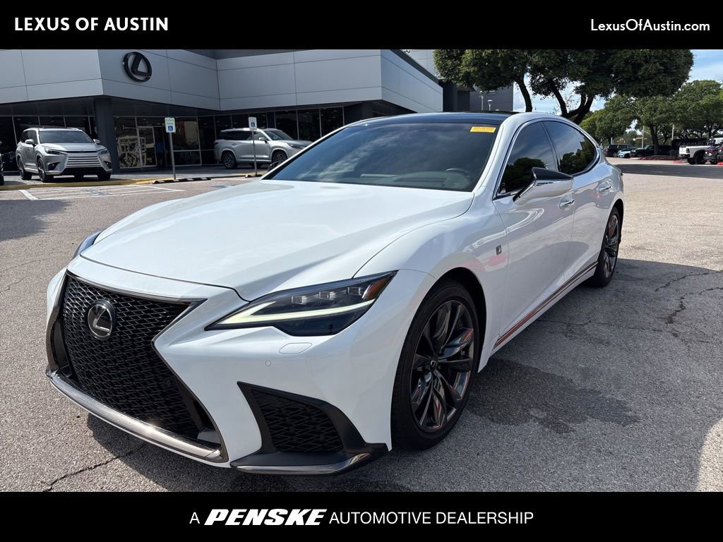 Certified 2023 Lexus LS 500 F Sport w/ Cold Weather Package (CK) RWD image 1