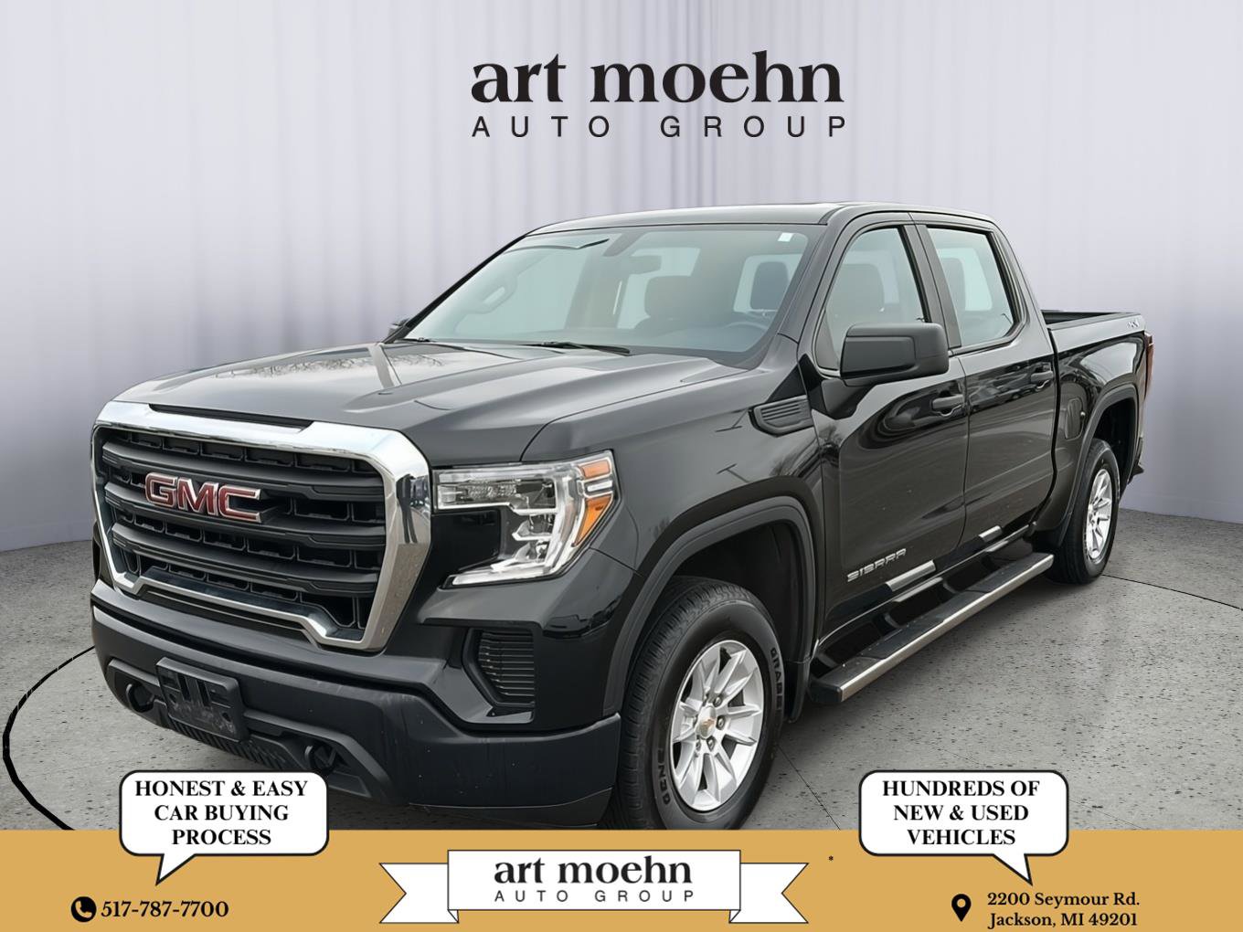 Used 2019 GMC Sierra 1500 4WD CREW CAB 147