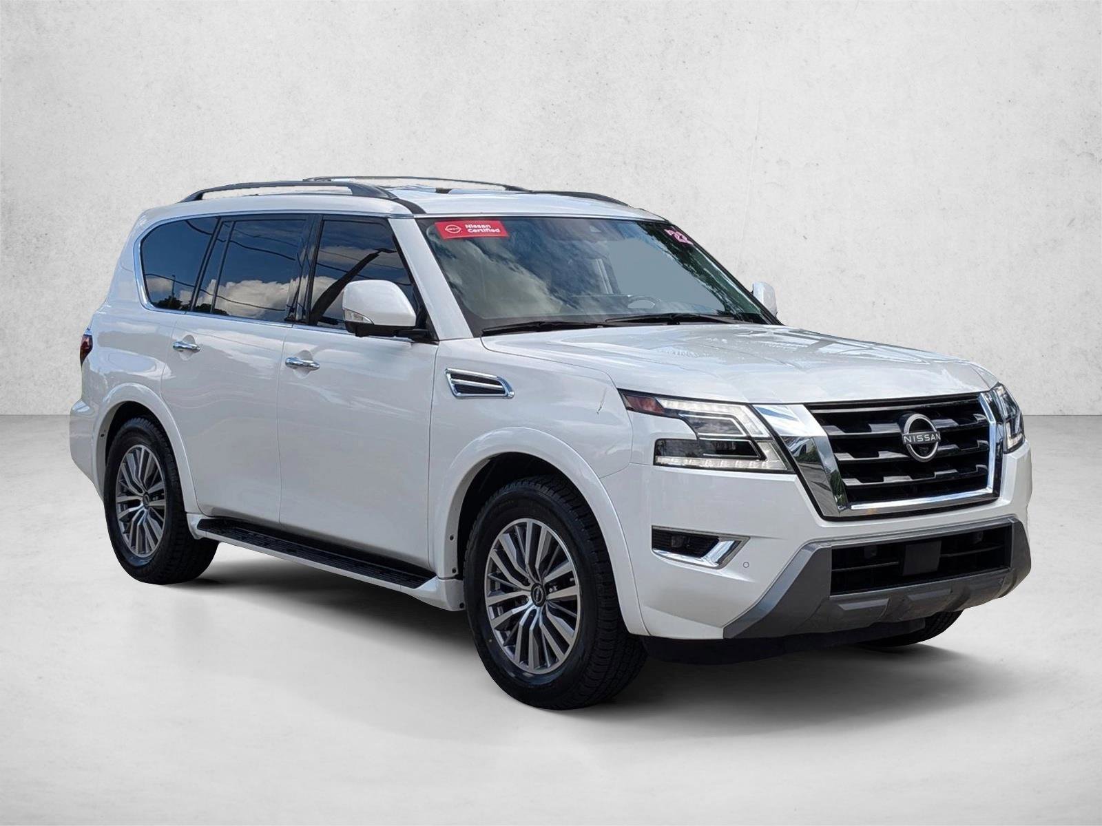 Certified 2022 Nissan Armada SL w/ Captain's Chairs Package AWD/4WD image 3