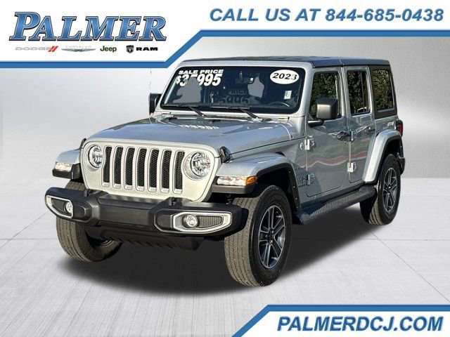 Used 2023 Jeep Wrangler Sahara w/ Cold Weather Group
