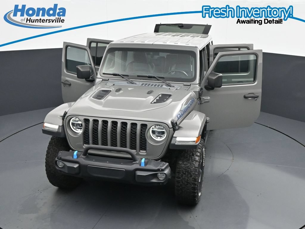 Used 2022 Jeep Wrangler Unlimited Rubicon 4xe w/ Steel Bumper Group AWD/4WD image 41