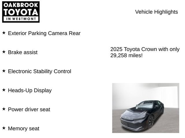 Certified 2025 Toyota Crown Platinum AWD/4WD image 6