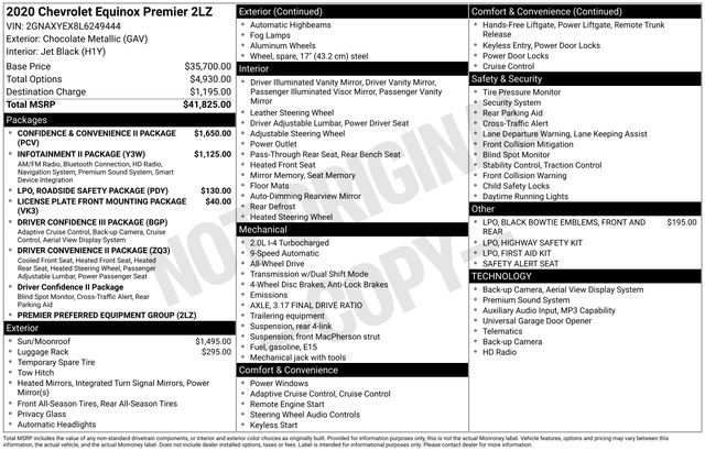 Used 2020 Chevrolet Equinox Premier image 34
