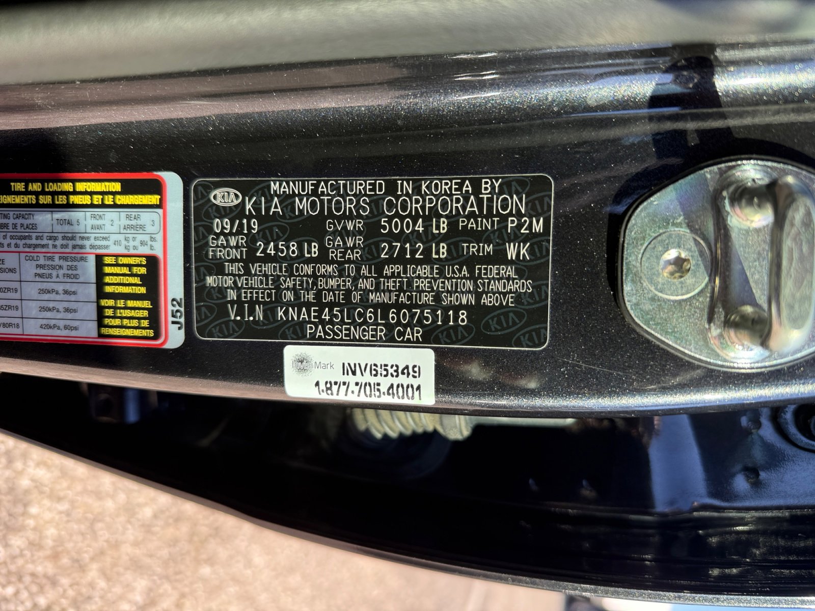 Used 2020 Kia Stinger GT1 image 23