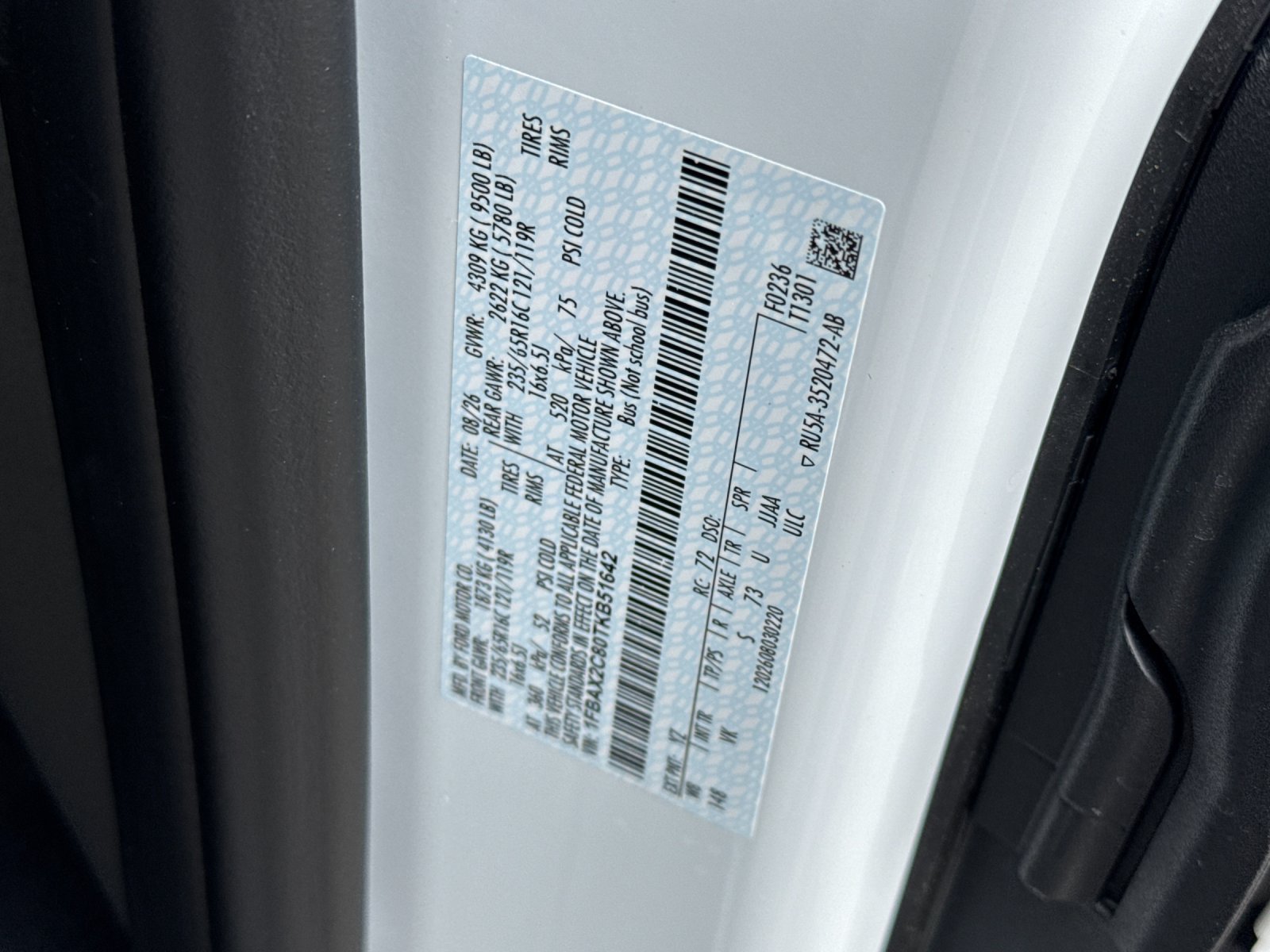 New 2026 Ford Transit 350 XL RWD image 32