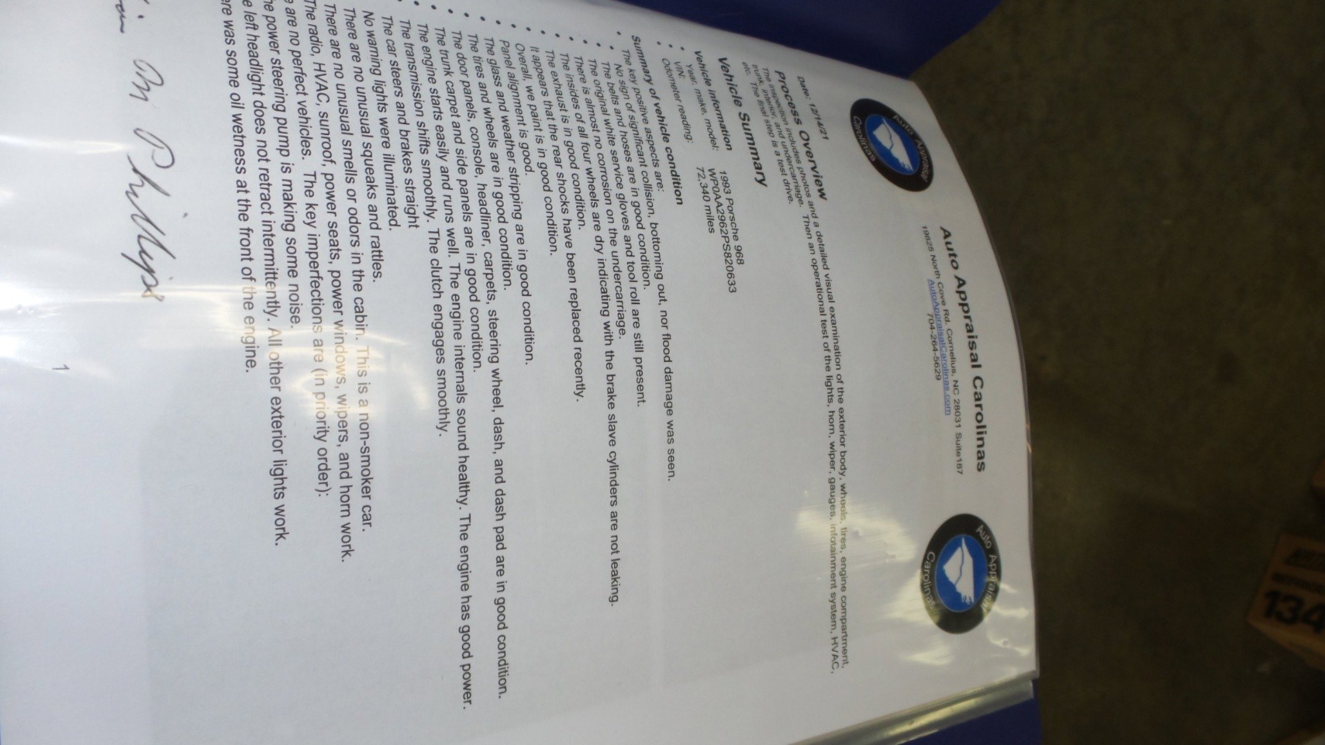 Used 1993 Porsche 968 Coupe image 9