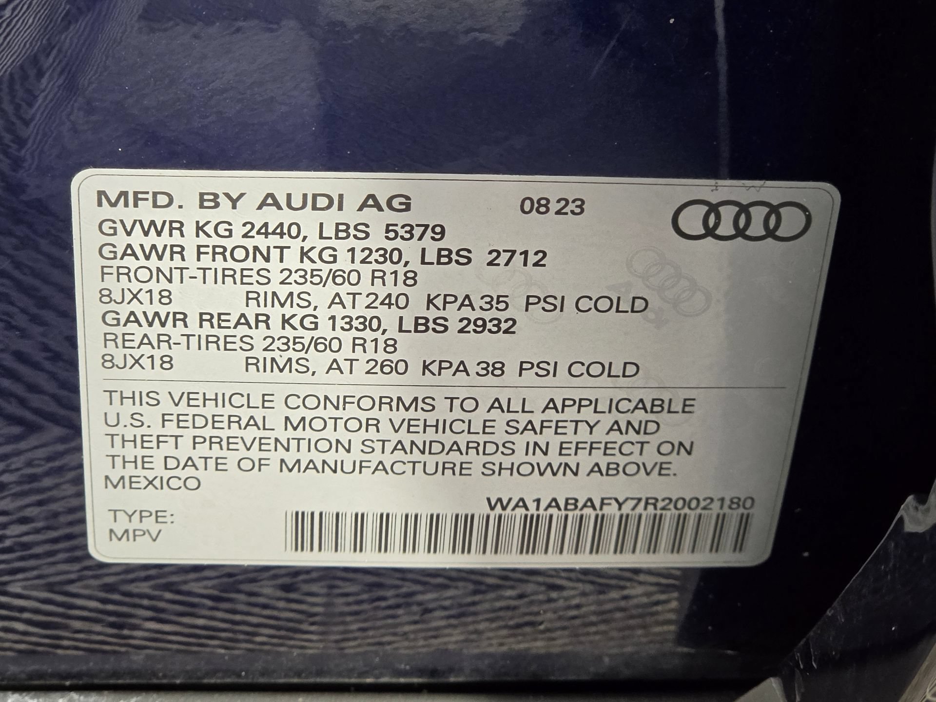 Used 2024 Audi Q5 Premium w/ Convenience Package AWD/4WD image 49