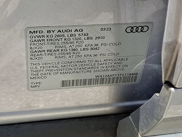 Certified 2023 Audi SQ5 Premium Plus w/ Premium Plus Package AWD/4WD image 28