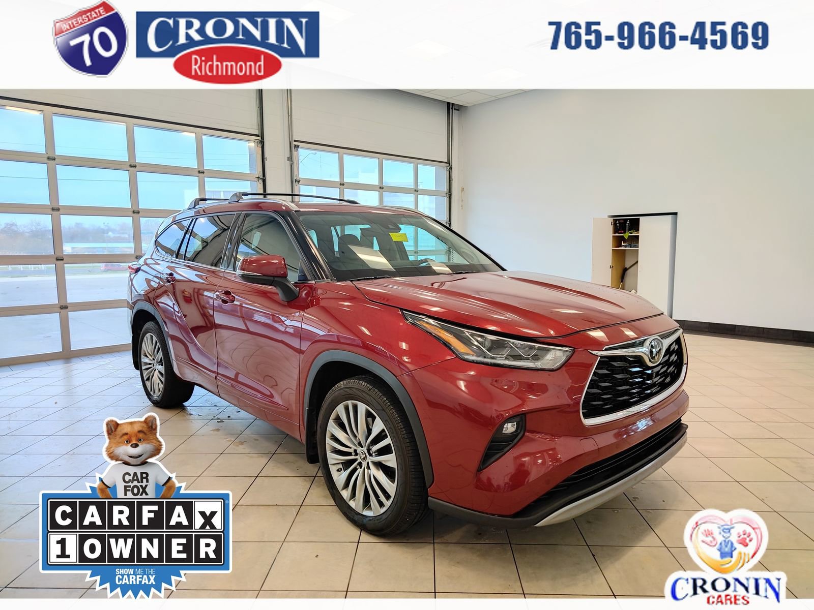 Used 2022 Toyota Highlander Platinum