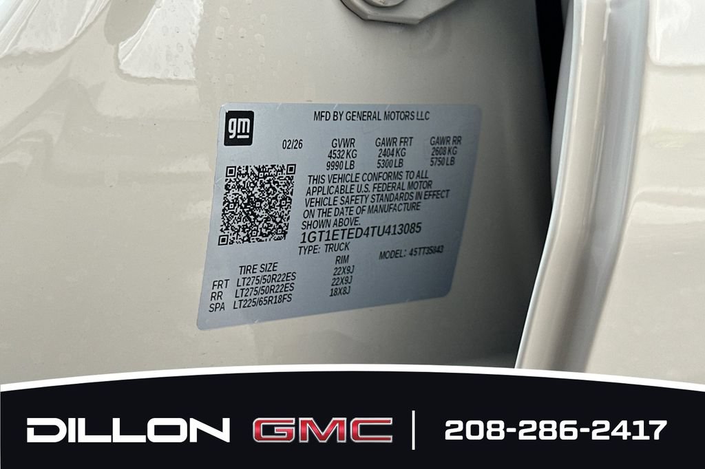 New 2026 GMC Sierra EV Elevation w/ Premium Package AWD/4WD image 28