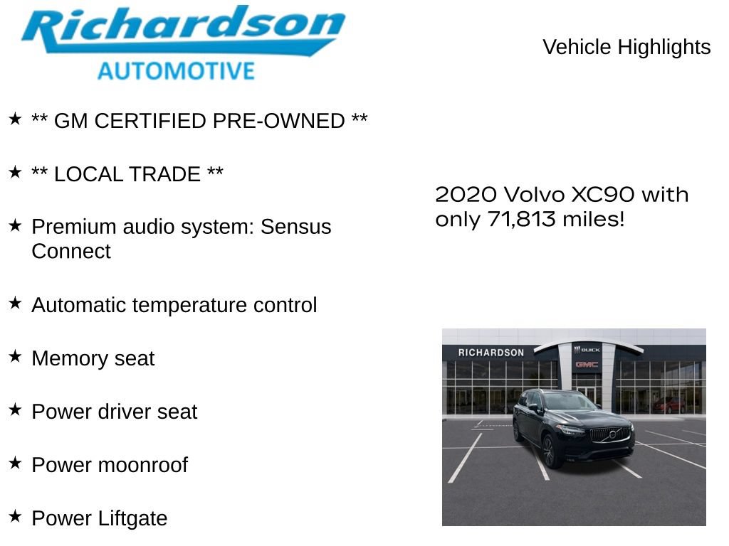 Used 2020 Volvo XC90 T5 Momentum w/ Protection Package AWD/4WD image 11