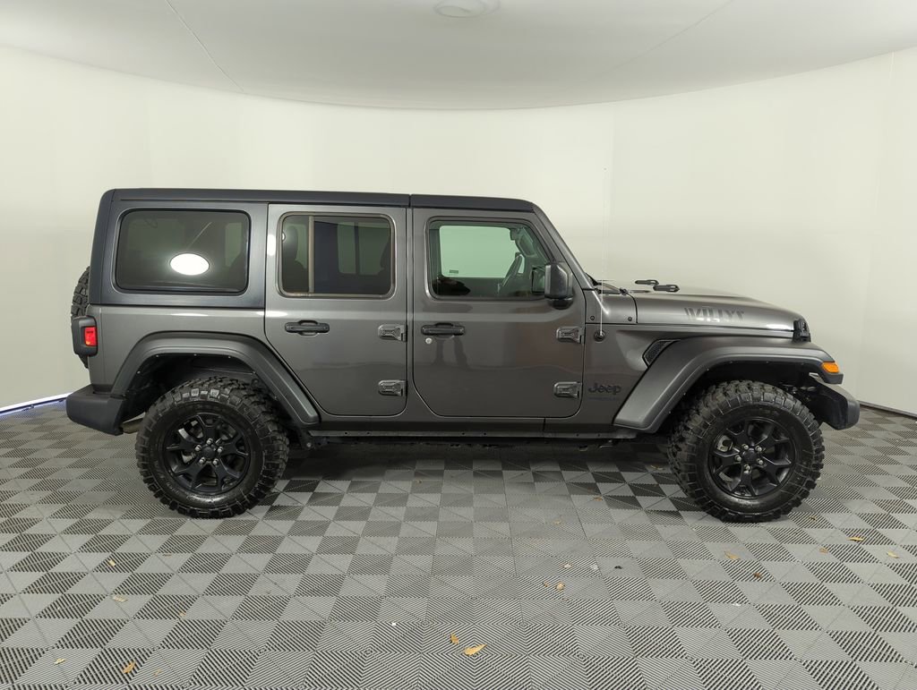 Used 2022 Jeep Wrangler Unlimited Willys image 4