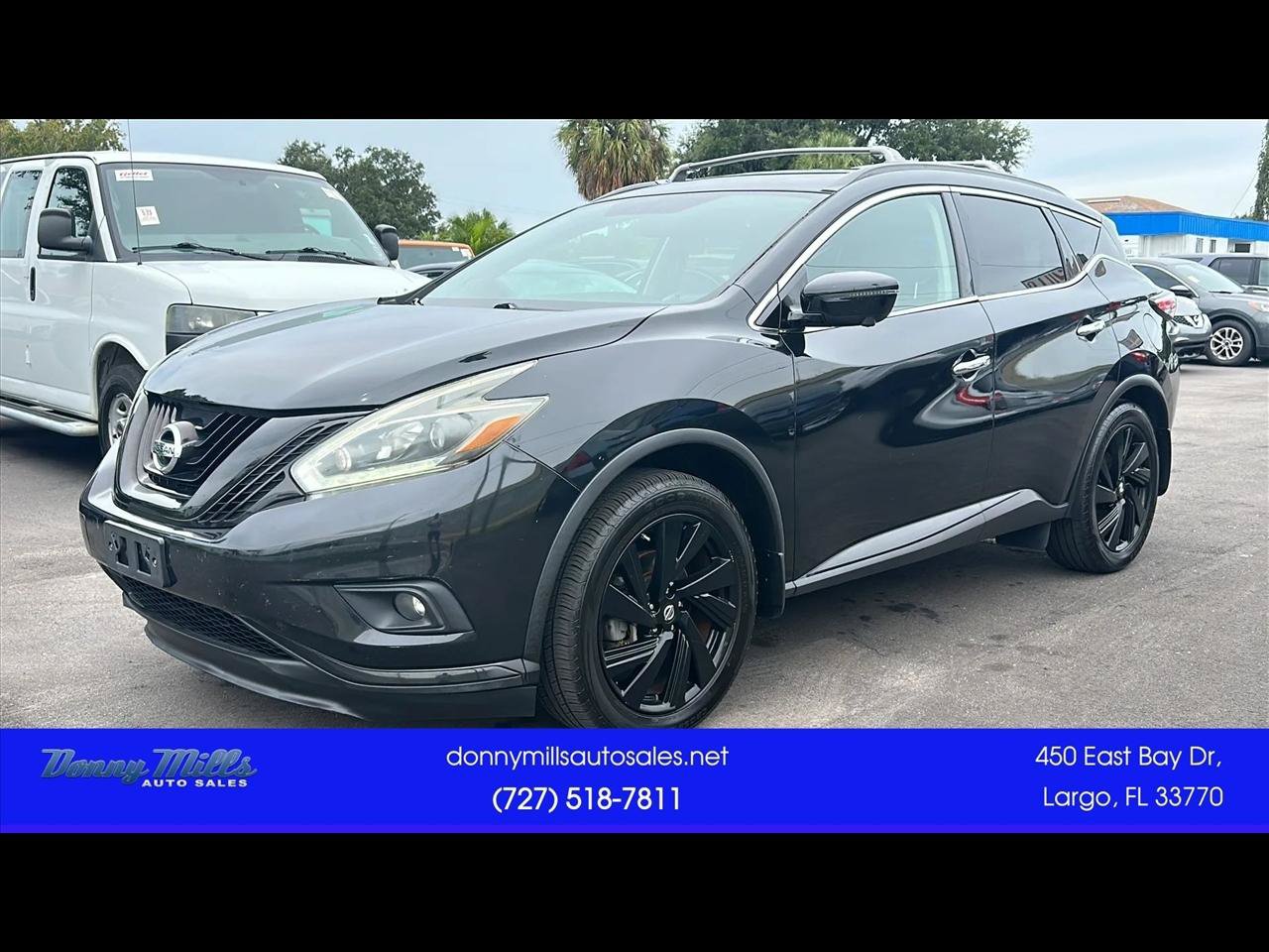 Used 2018 Nissan Murano SL w/ Midnight Edition Package