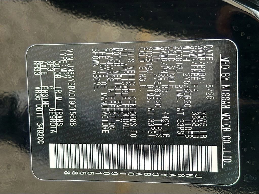 New 2026 Nissan Armada SL image 36