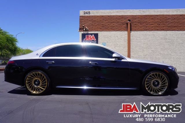 Used 2021 Mercedes-Benz S 580 4MATIC Sedan w/ AMG Line image 74