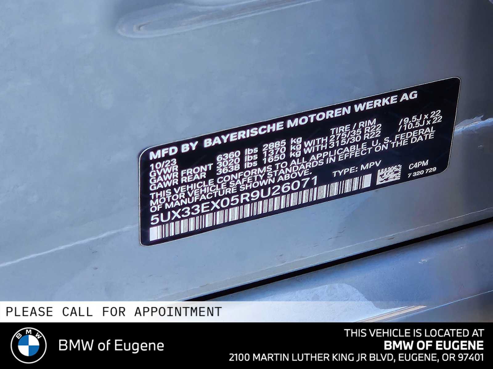 Used 2024 BMW X6 xDrive40i w/ Executive Package AWD/4WD image 26