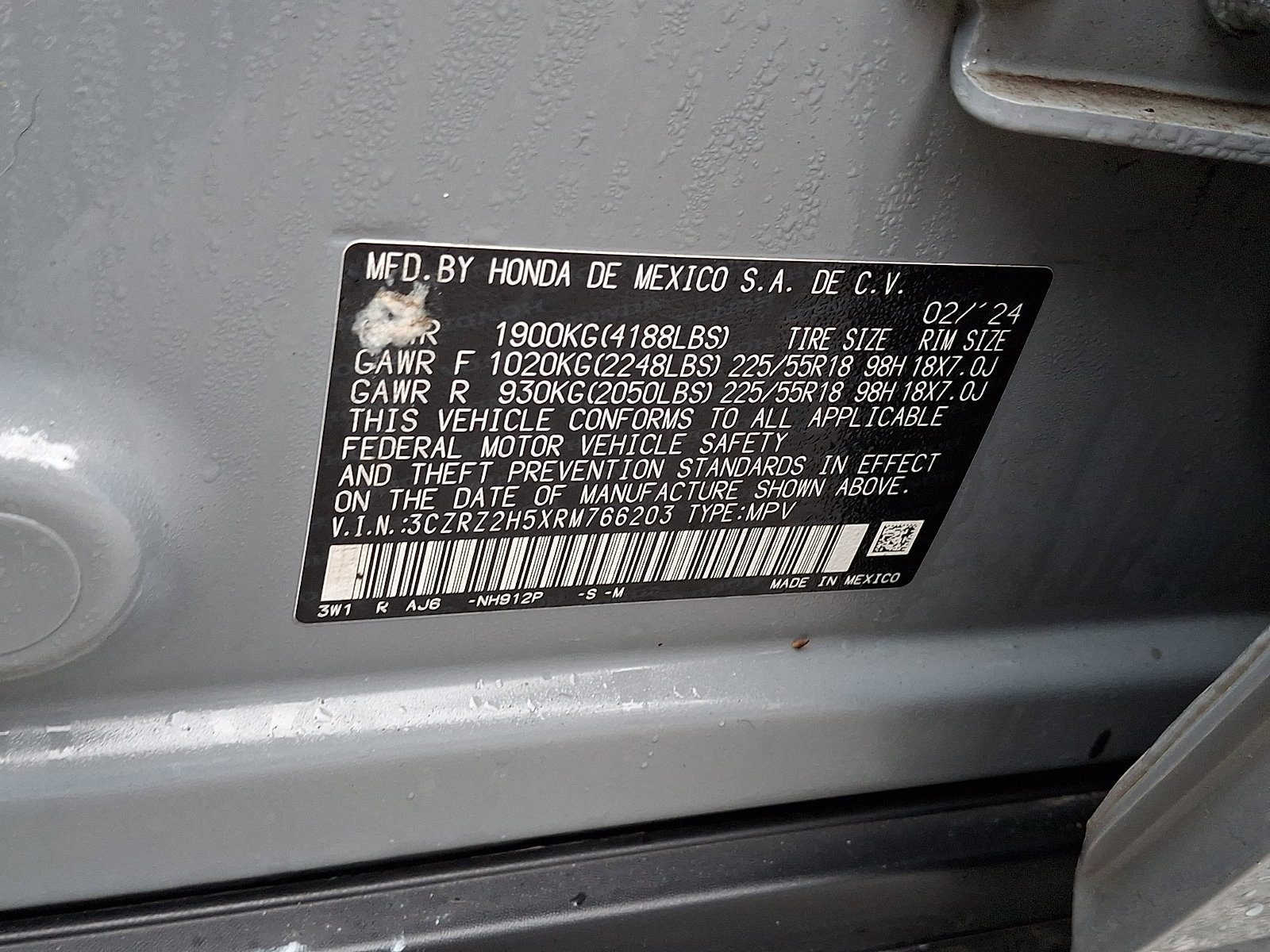 Used 2024 Honda HR-V Sport image 26