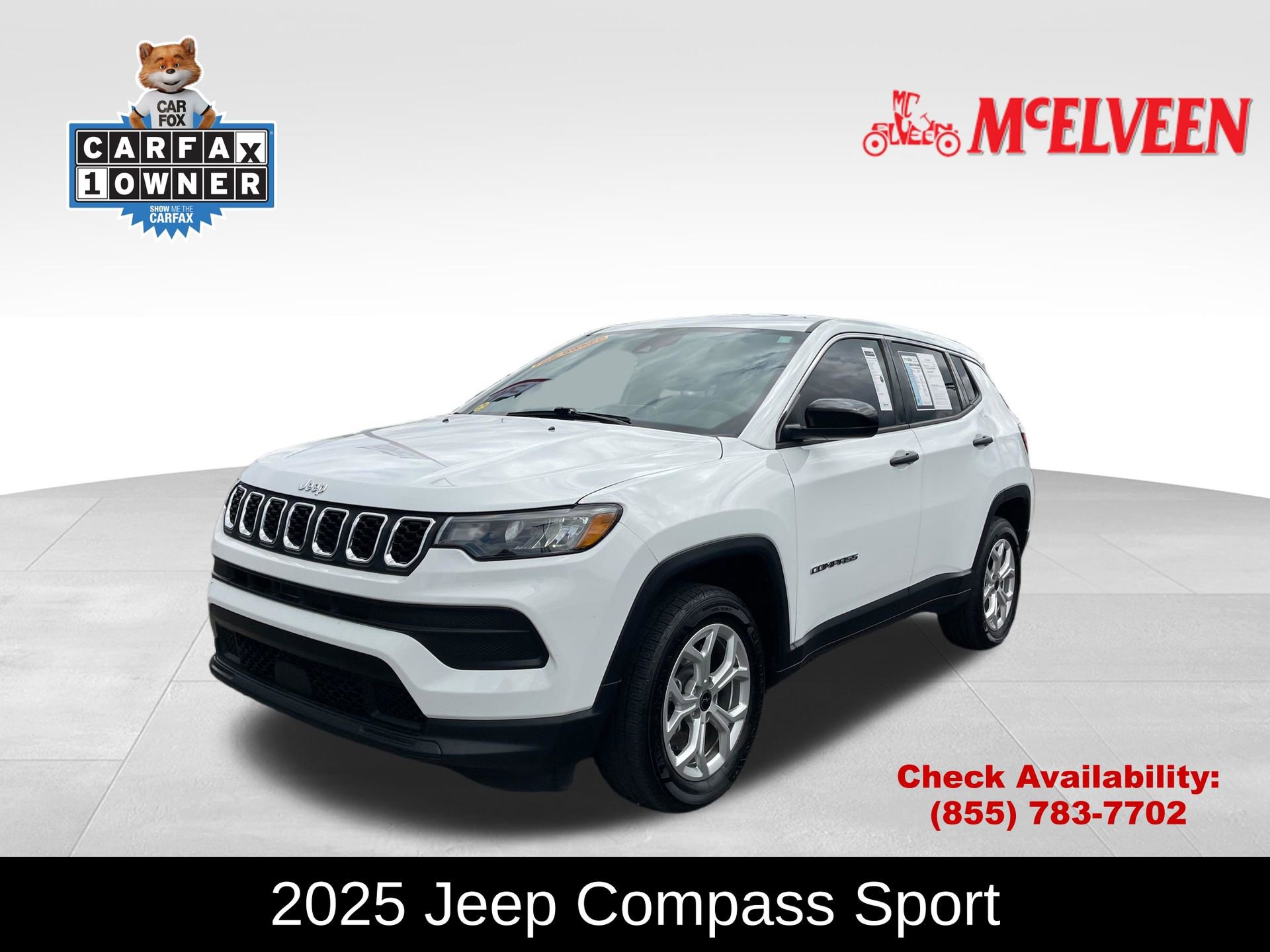 Used 2025 Jeep Compass Sport AWD/4WD image 1