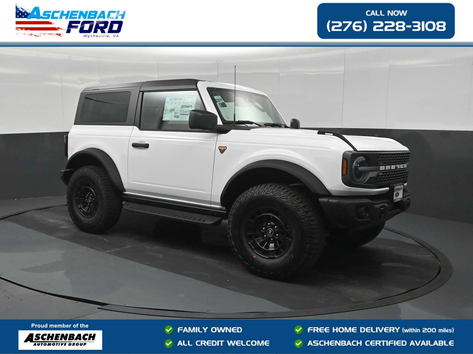 New 2026 Ford Bronco Badlands
