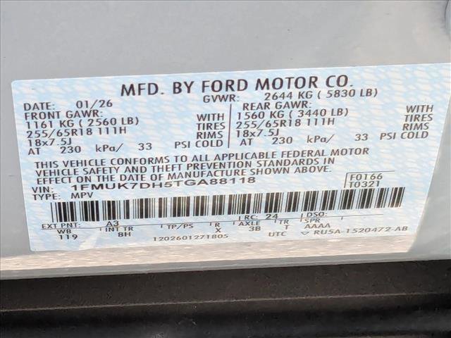 New 2026 Ford Explorer Active image 16