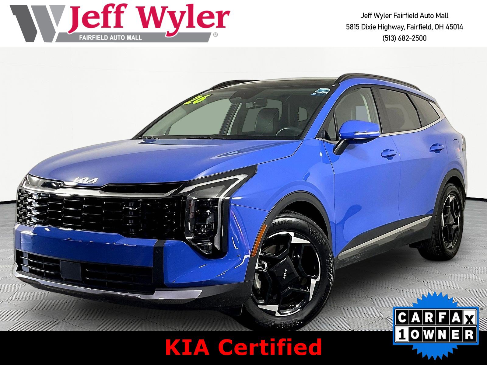 Certified 2026 Kia Sportage EX w/ EX Panorama Roof Package