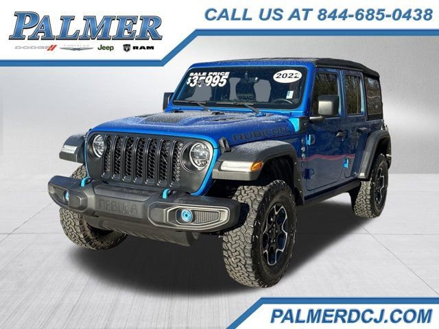 Used 2022 Jeep Wrangler Unlimited Rubicon 4xe image 1