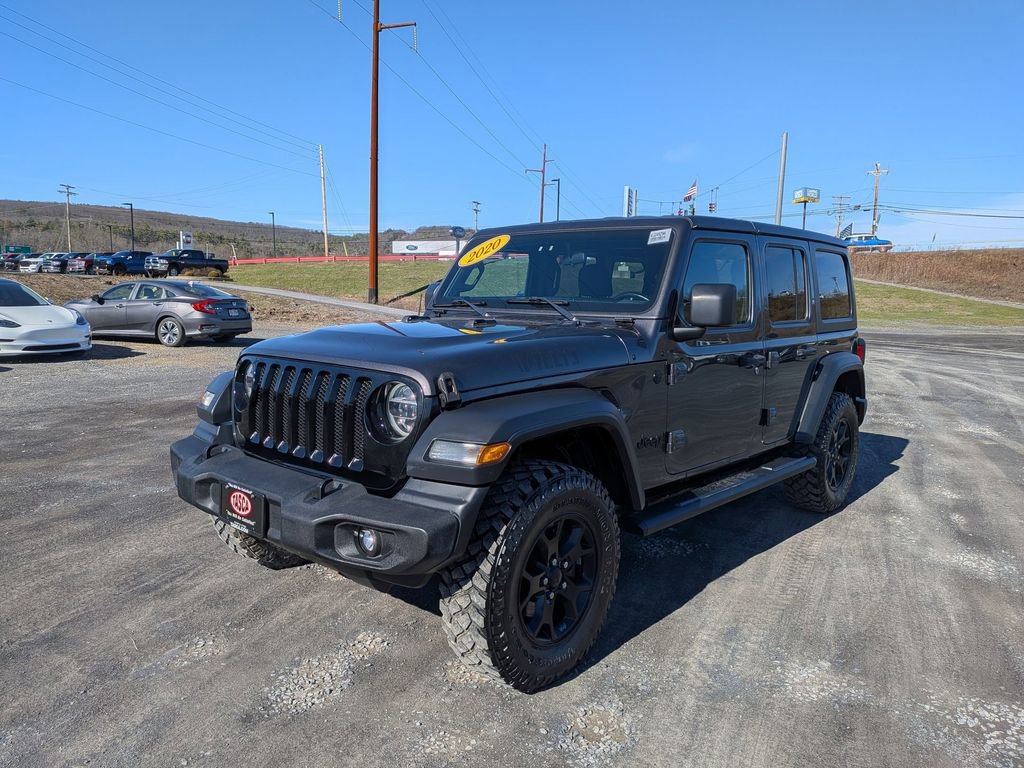 Used 2020 Jeep Wrangler Unlimited Willys image 8